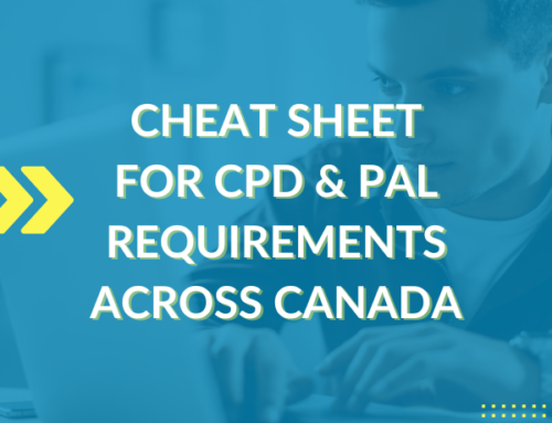 Cheat Sheet for CPD & PAL Requirements Across Canada